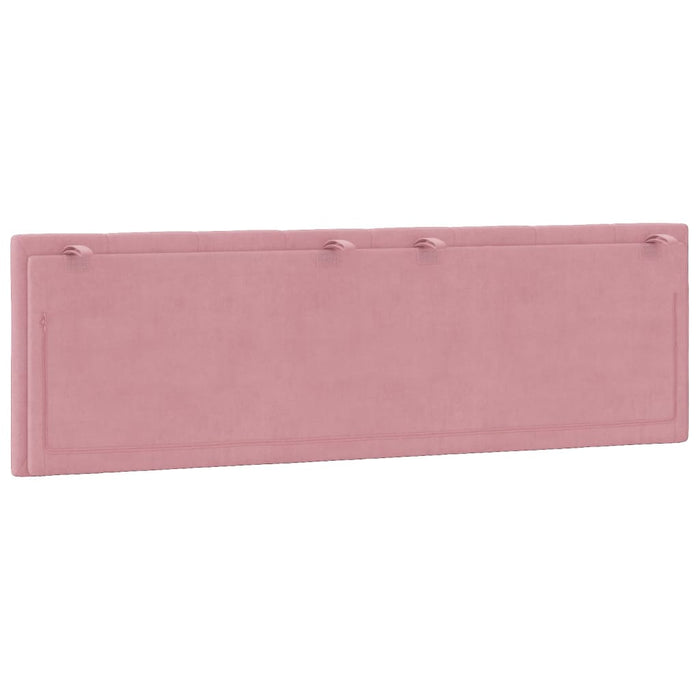 Cuscino Testiera Rosa 160 cm in Velluto 374680