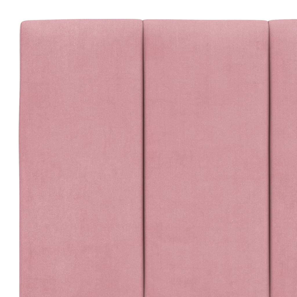 Cuscino Testiera Rosa 160 cm in Velluto 374680