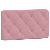 Cuscino Testiera Rosa 90 cm in Velluto 374713