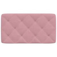 Cuscino Testiera Rosa 90 cm in Velluto 374713