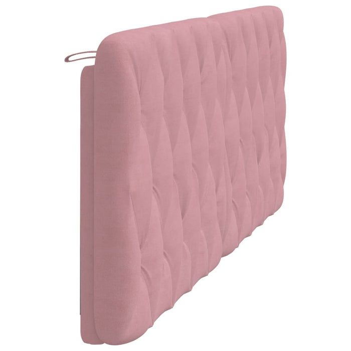 Cuscino Testiera Rosa 200 cm in Velluto 374752