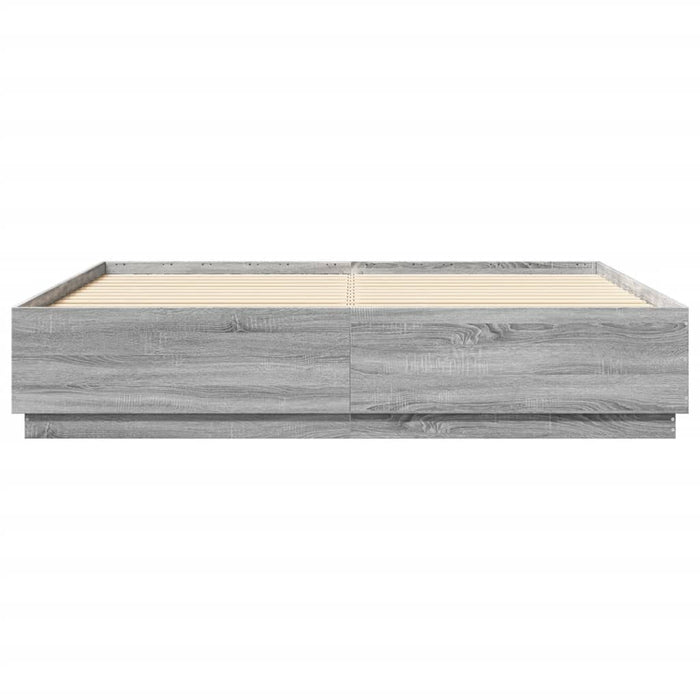 Giroletto Grigio Sonoma 200x200 cm in Legno Multistrato 3209679