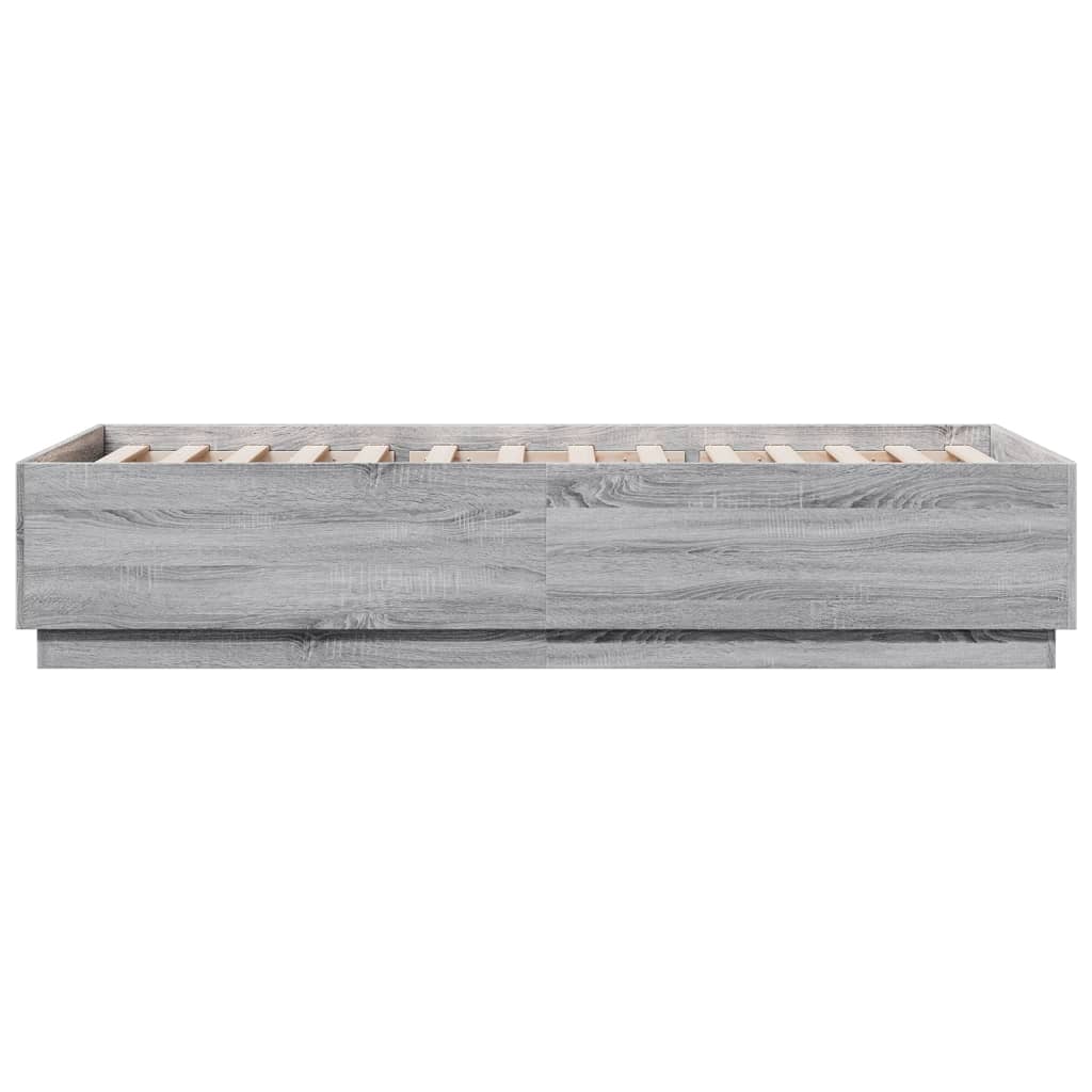 Giroletto Grigio Sonoma 90x200 cm in Legno Multistrato 3209728