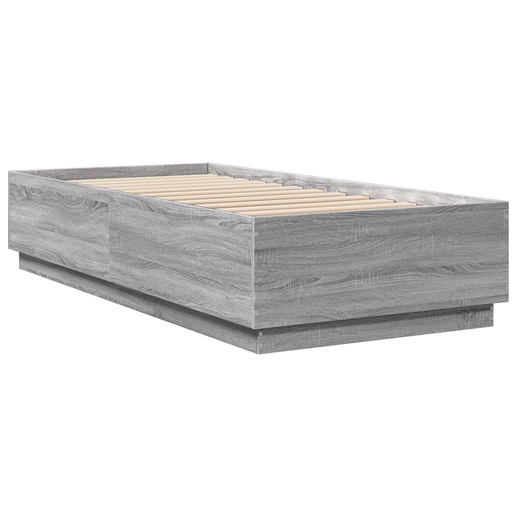 Giroletto Grigio Sonoma 90x200 cm in Legno Multistrato 3209728