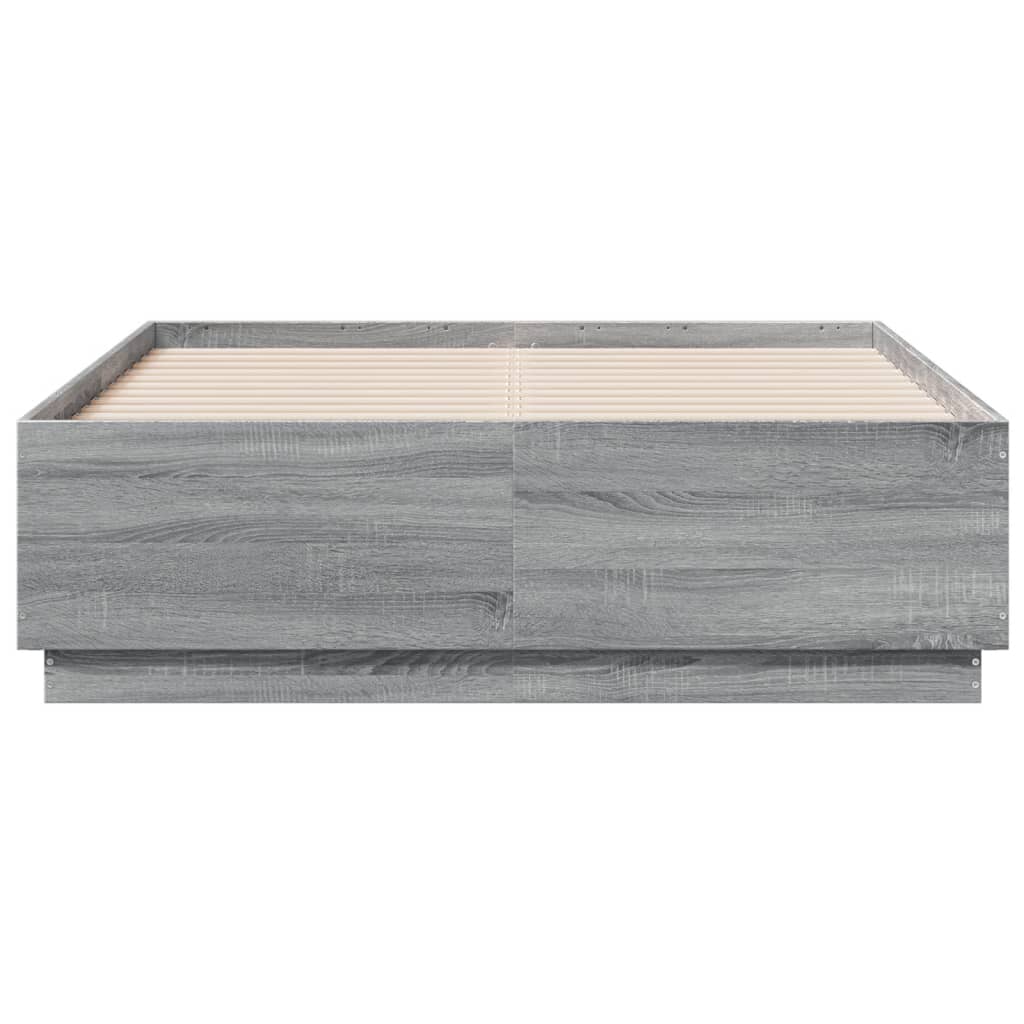 Giroletto Grigio Sonoma 135x190 cm in Legno Multistrato 3209742