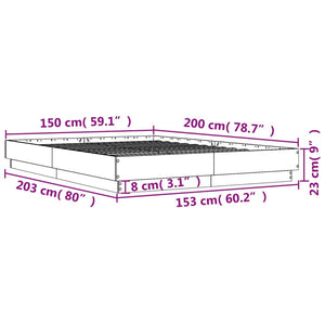 Giroletto Nero 150x200 cm in Legno Multistrato 3209850