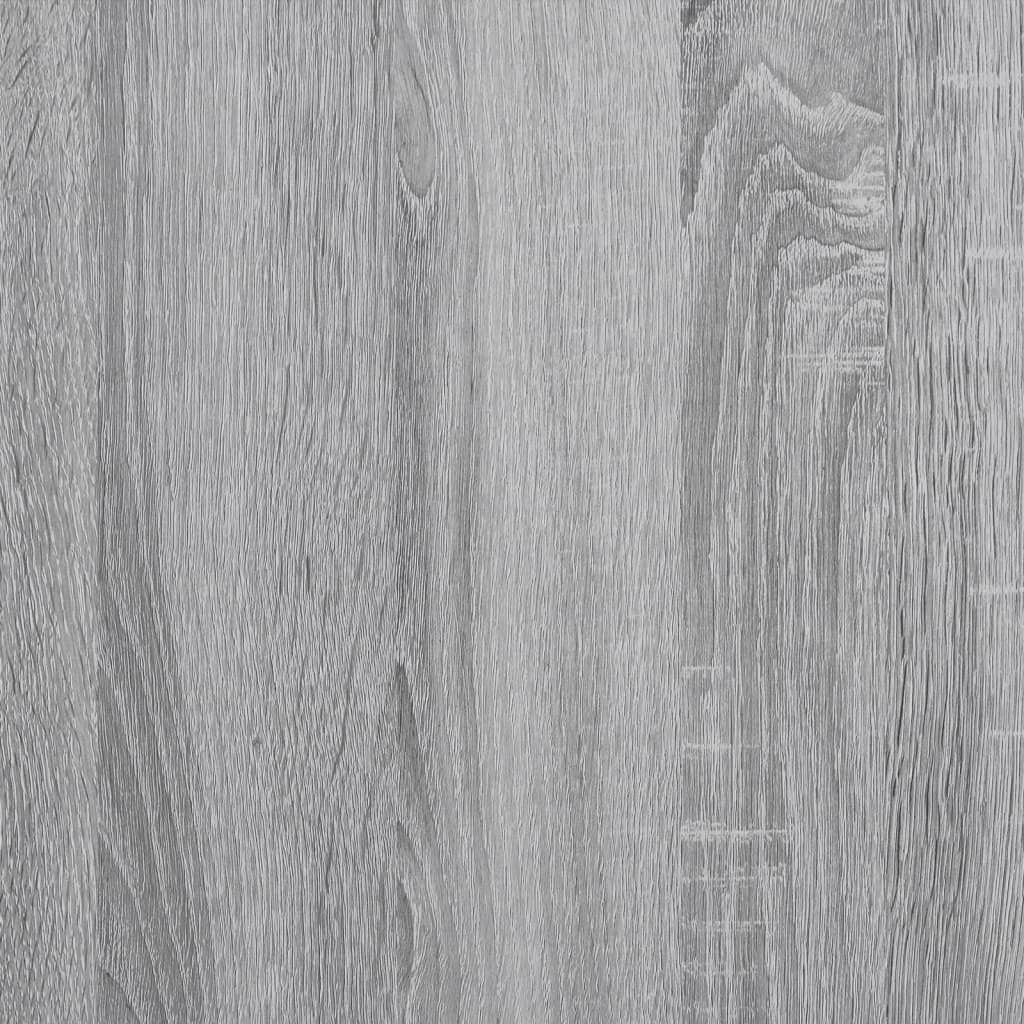 Giroletto Testiera Grigio Sonoma 100x200 cm Legno Multistrato 3209938