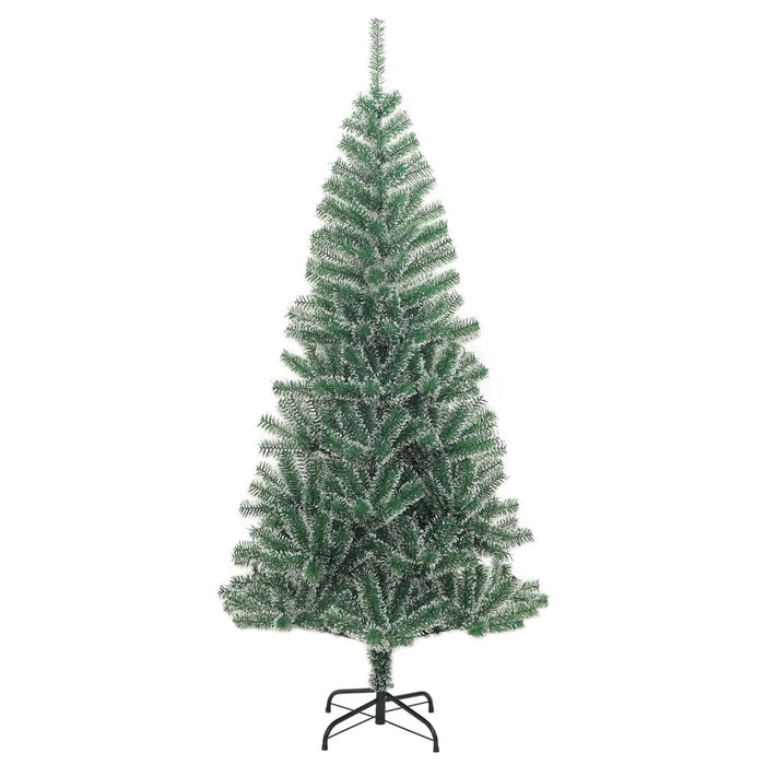 Albero di Natale Artificiale con 300 LED Palline e Neve 180 cm 3210161