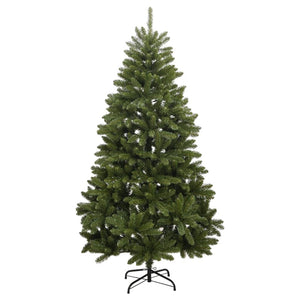 Albero Natale Incernierato con 300 LED e Palline 180 cm 3210164