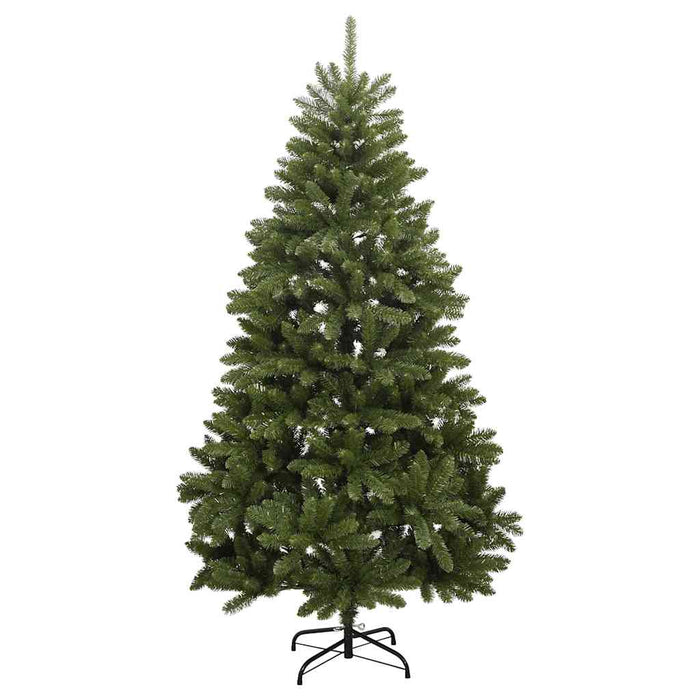 Albero Natale Incernierato con 300 LED e Palline 210 cm 3210165