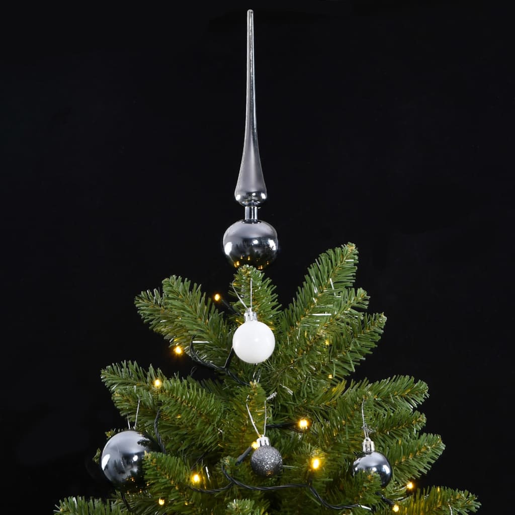 Albero Natale Artificiale Incernierato 300 LED e Palline 270 cm 3210167