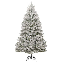 Albero Natale Incernierato con 300 LED e Palline 180 cm 3210174