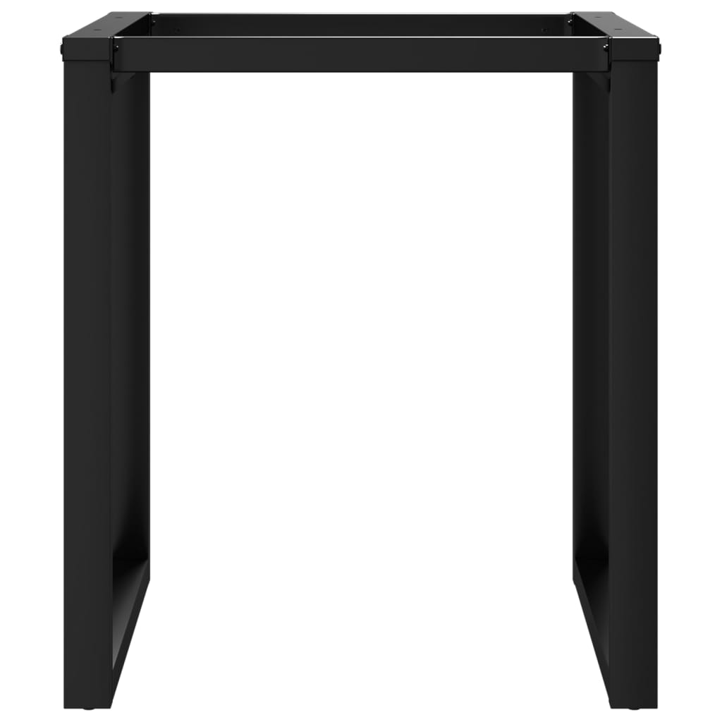 Telaio Gambe a O per Tavolo da Pranzo 60x60x73 cm in Ghisa 357883