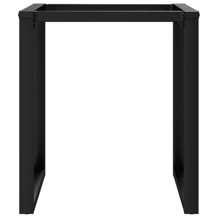 Telaio Gambe a O per Tavolo da Pranzo 60x60x73 cm in Ghisa 357883