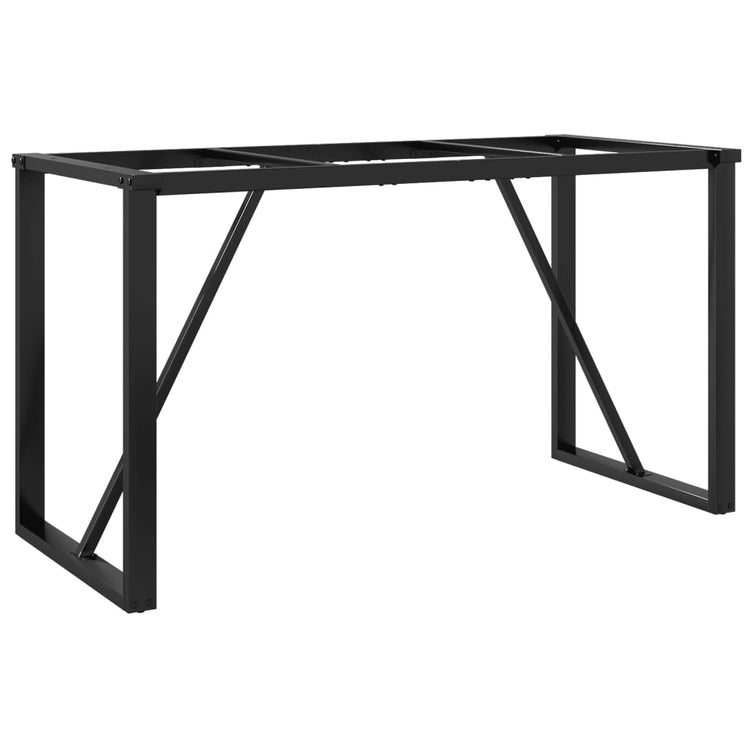 Telaio Gambe a O per Tavolo da Pranzo 120x60x73 cm in Ghisa 357886