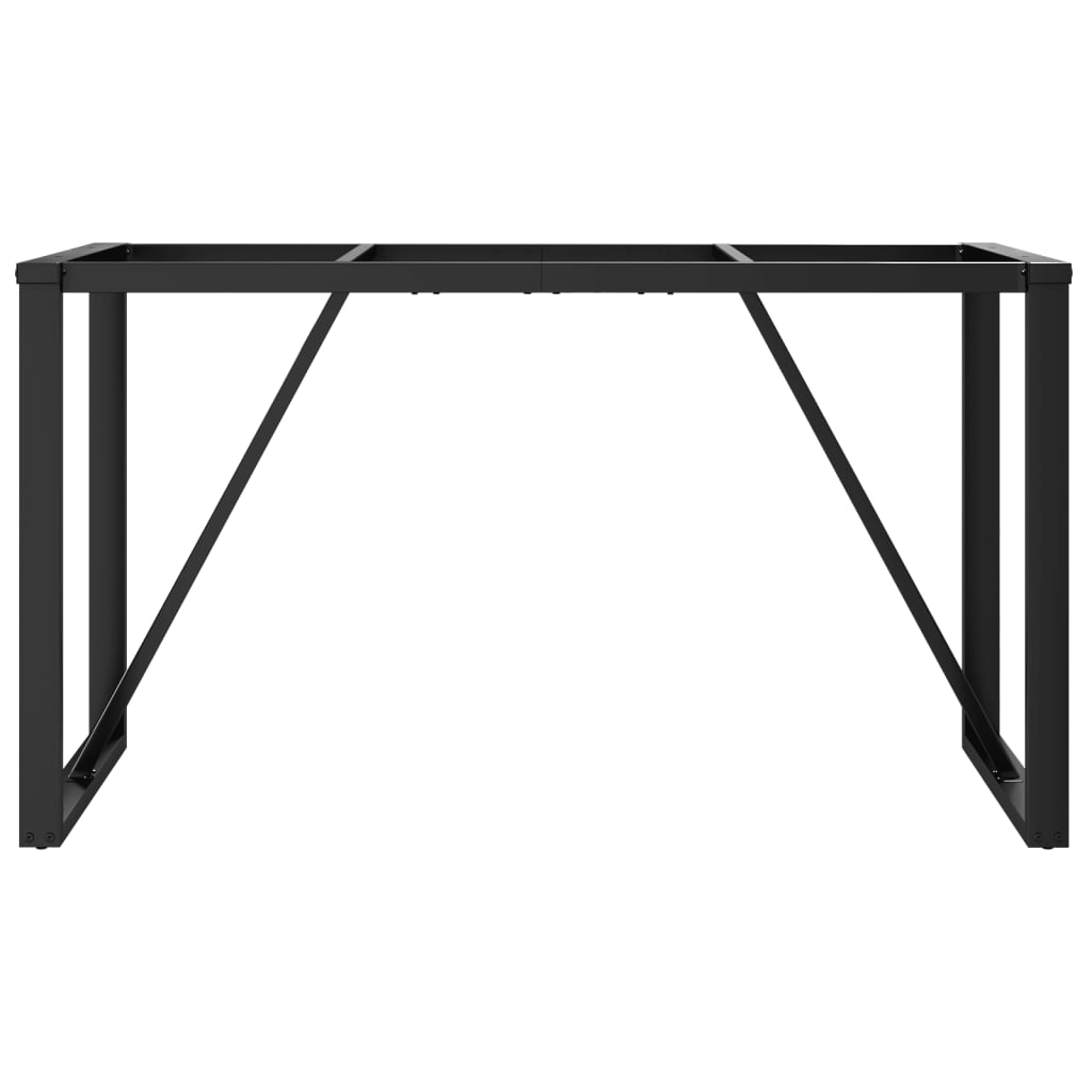 Telaio Gambe a O per Tavolo da Pranzo 120x60x73 cm in Ghisa 357886