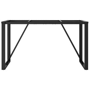 Telaio Gambe a O per Tavolo da Pranzo 120x60x73 cm in Ghisa 357886