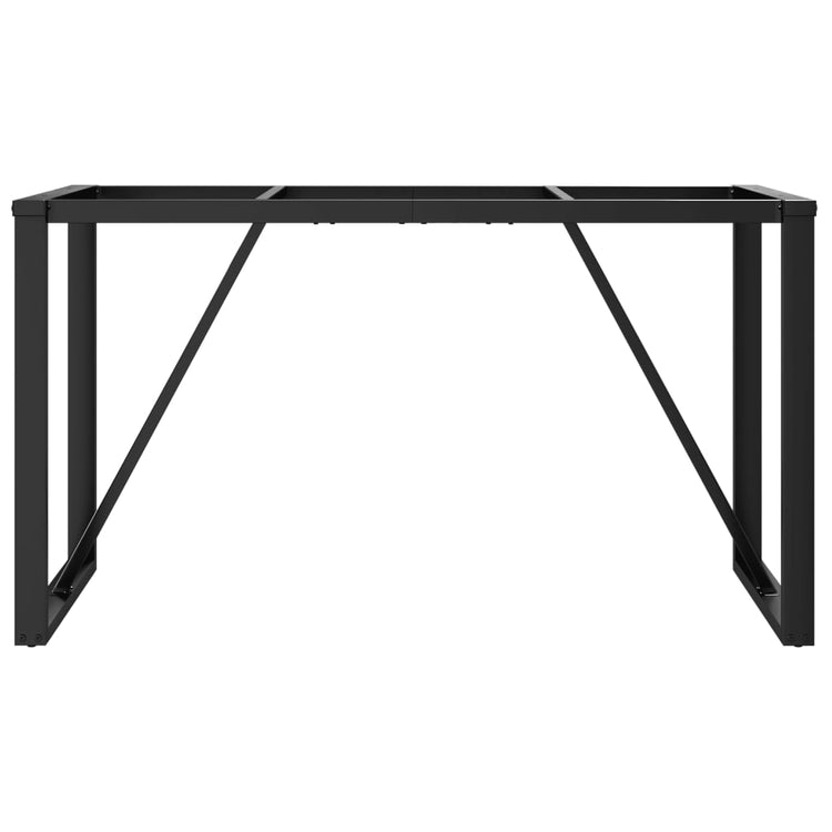 Telaio Gambe a O per Tavolo da Pranzo 120x60x73 cm in Ghisa 357886