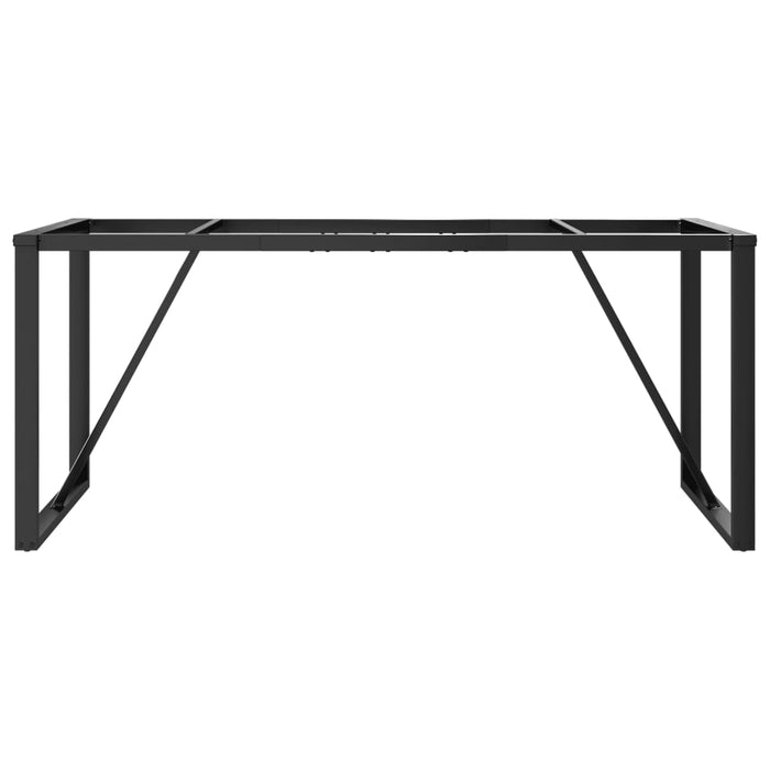 Telaio Gambe a O per Tavolo da Pranzo 180x80x73 cm in Ghisa 357889