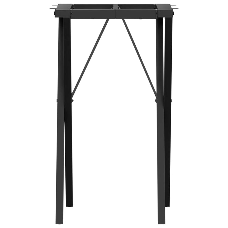 Telaio Gambe a X per Tavolo da Pranzo 40x40x73 cm in Ghisa 357903