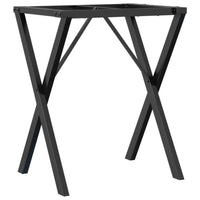 Telaio Gambe a X per Tavolo da Pranzo 50x40x73 cm in Ghisa 357904