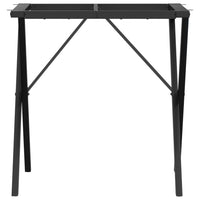 Telaio Gambe a X per Tavolo da Pranzo 70x70x73 cm in Ghisa 357908