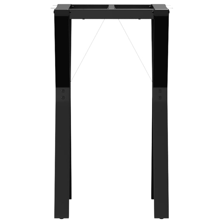 Telaio Gambe a Y per Tavolo da Pranzo 40x40x73 cm in Ghisa 357927