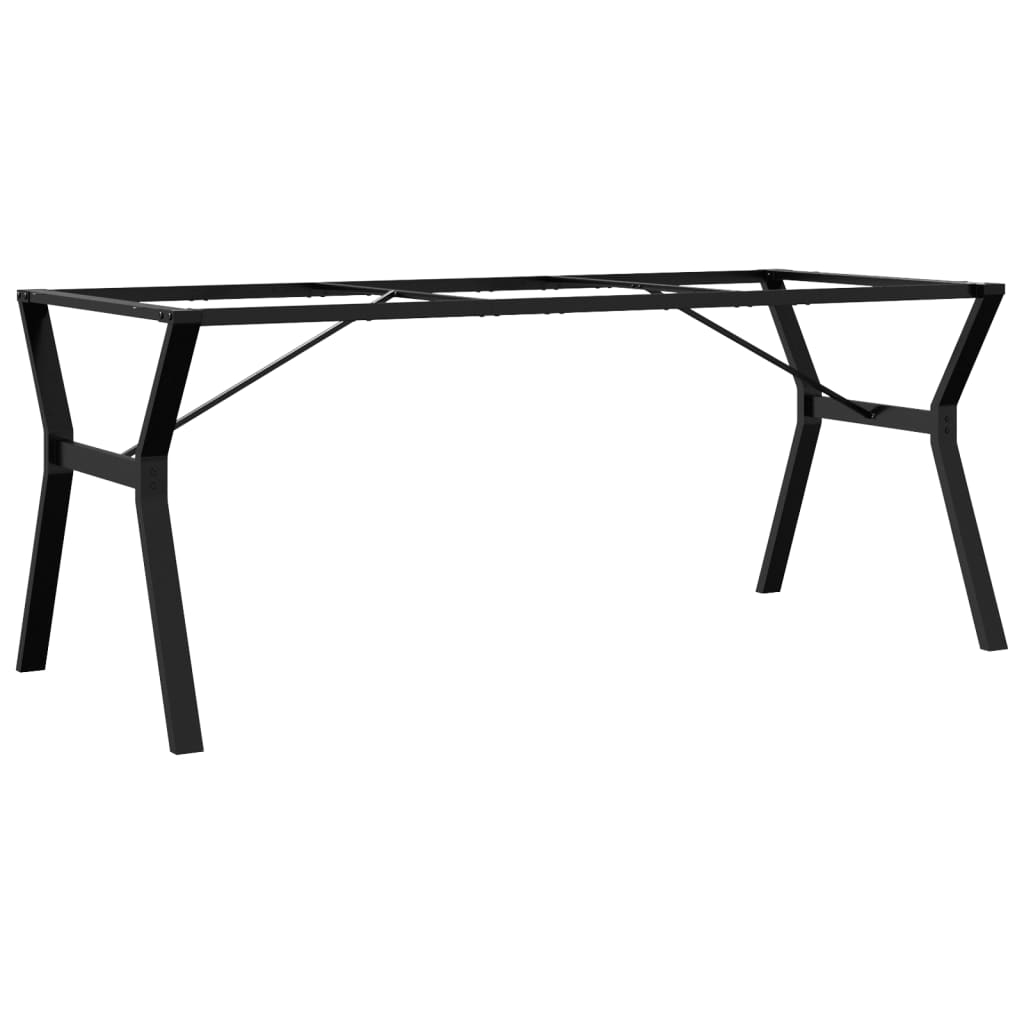 Telaio Gambe a Y per Tavolo da Pranzo 180x80x73 cm in Ghisa 357937