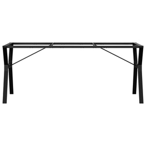 Telaio Gambe a Y per Tavolo da Pranzo 180x80x73 cm in Ghisa 357937