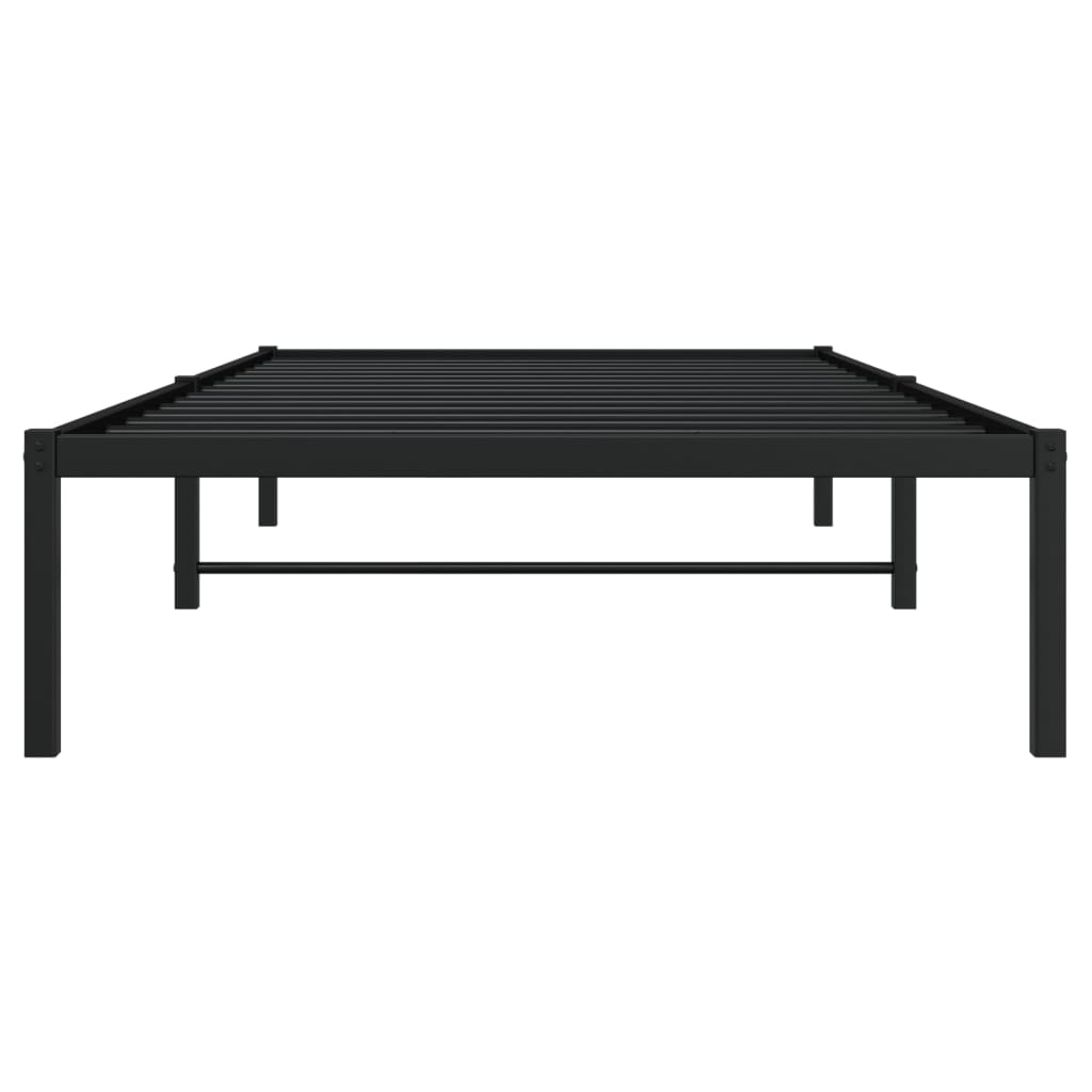 Giroletto in Metallo Nero 100x190 cm 373649