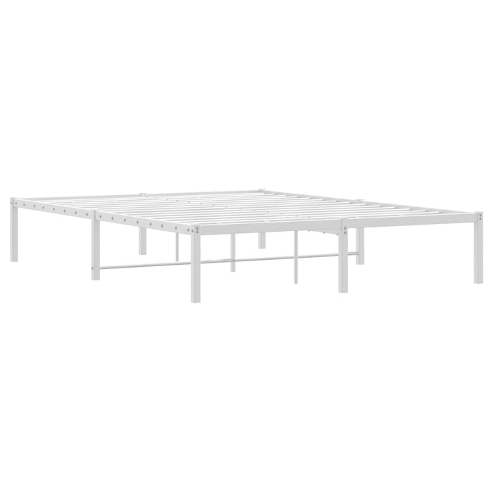 Giroletto in Metallo Bianco 135x190 cm 373672