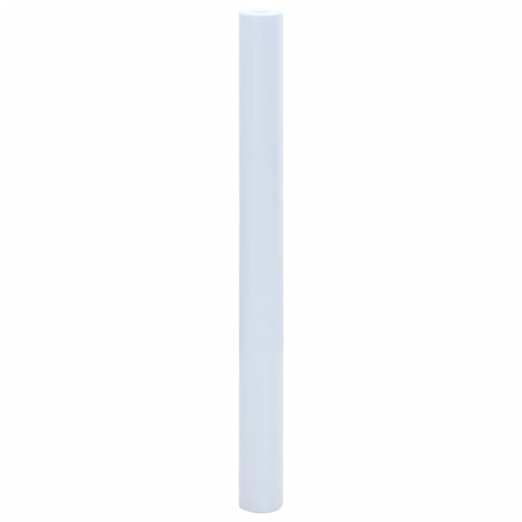 Pellicola Statica Smerigliata Bianco Trasparente 45x1000 cm PVC 155821