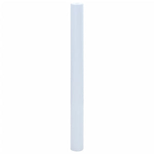 Pellicola Statica Smerigliata Bianco Trasparente 45x1000 cm PVC 155821