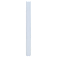 Pellicola Statica Smerigliata Bianco Trasparente 60x500 cm PVC 155823