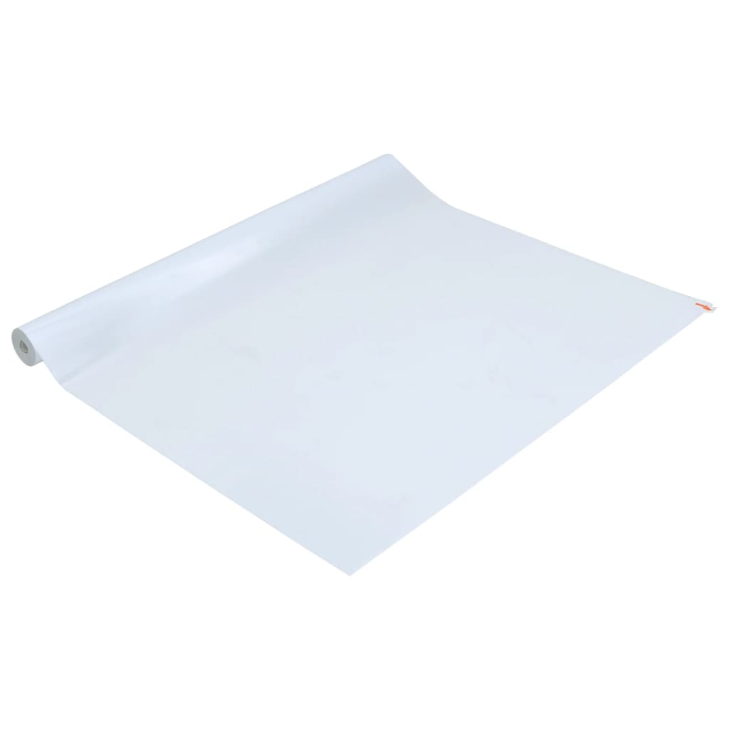 Pellicola Statica Smerigliata Bianco Trasparente 60x500 cm PVC 155823