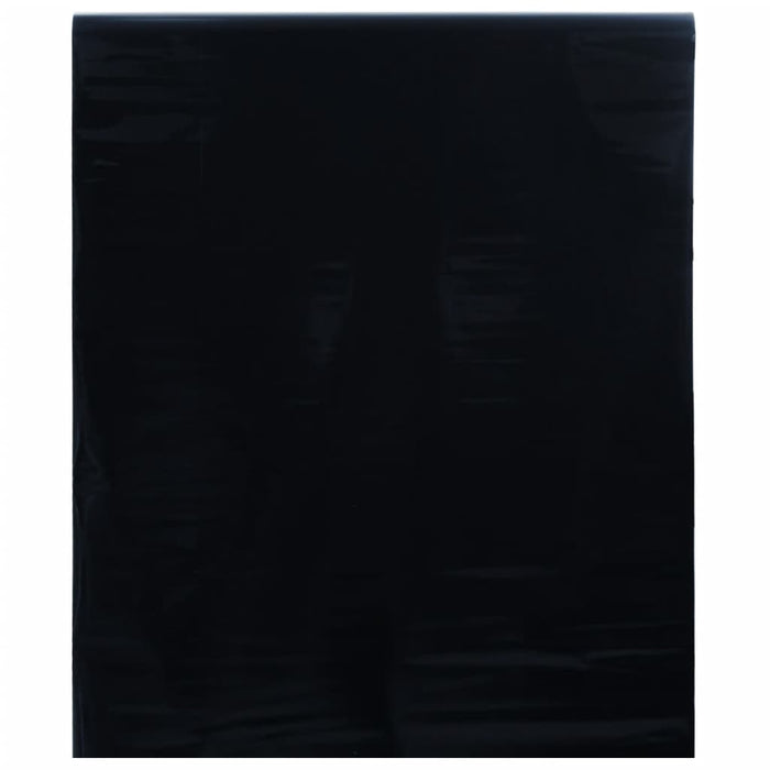 Pellicola Vetri Statica Smerigliata Nera 45x500 cm PVC 155829