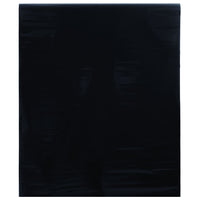 Pellicola Vetri Statica Smerigliata Nera 45x1000 cm PVC 155830