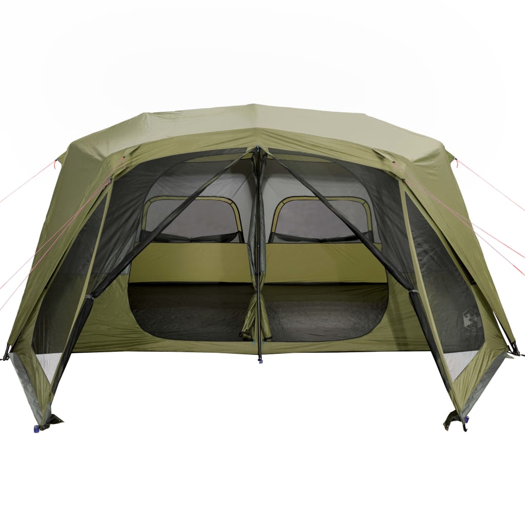 Tenda da Campeggio 10 Persone Verde 443x437x229 cm 94289