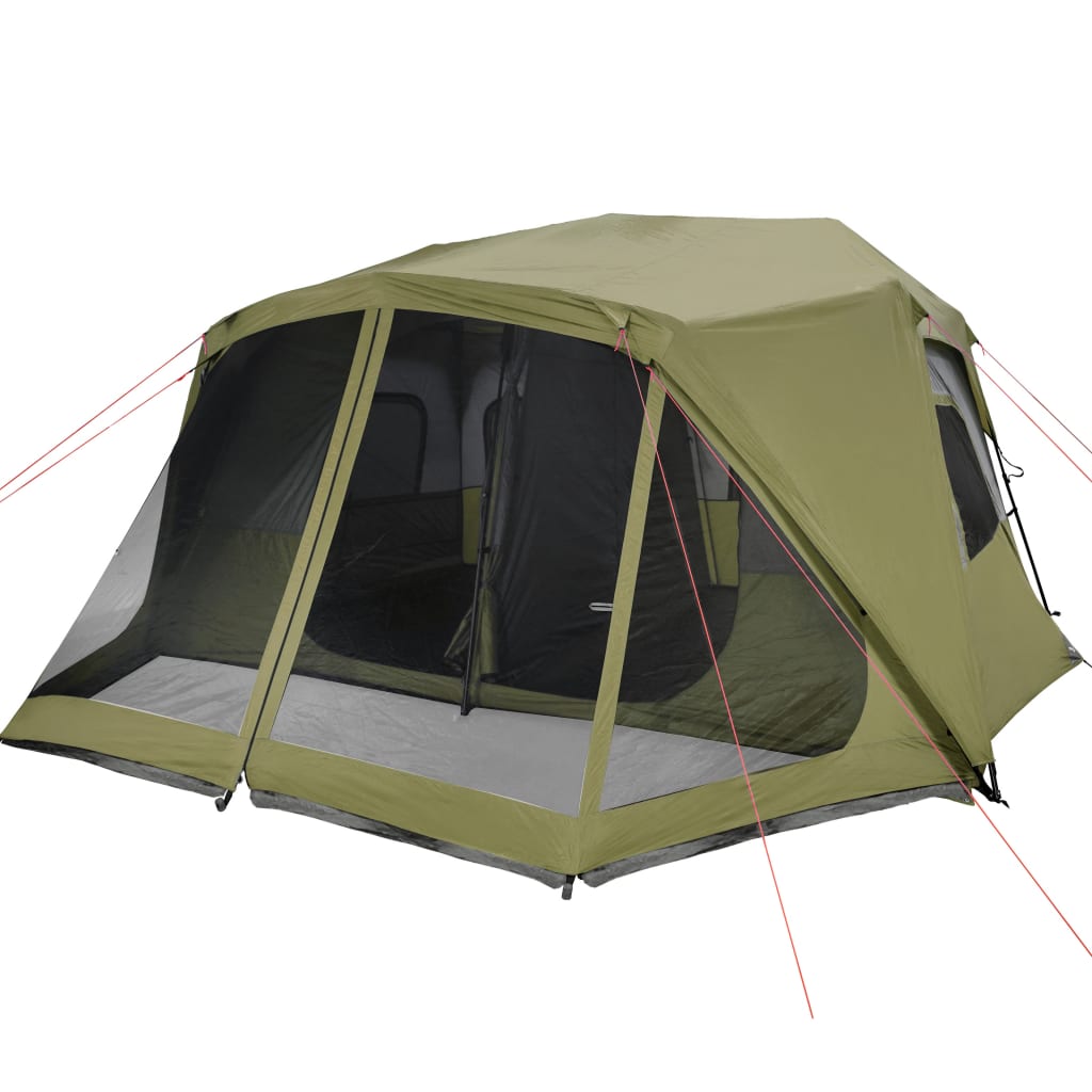 Tenda Campeggio 10 Persone Blu Rilascio Rapido Impermeabile 94289