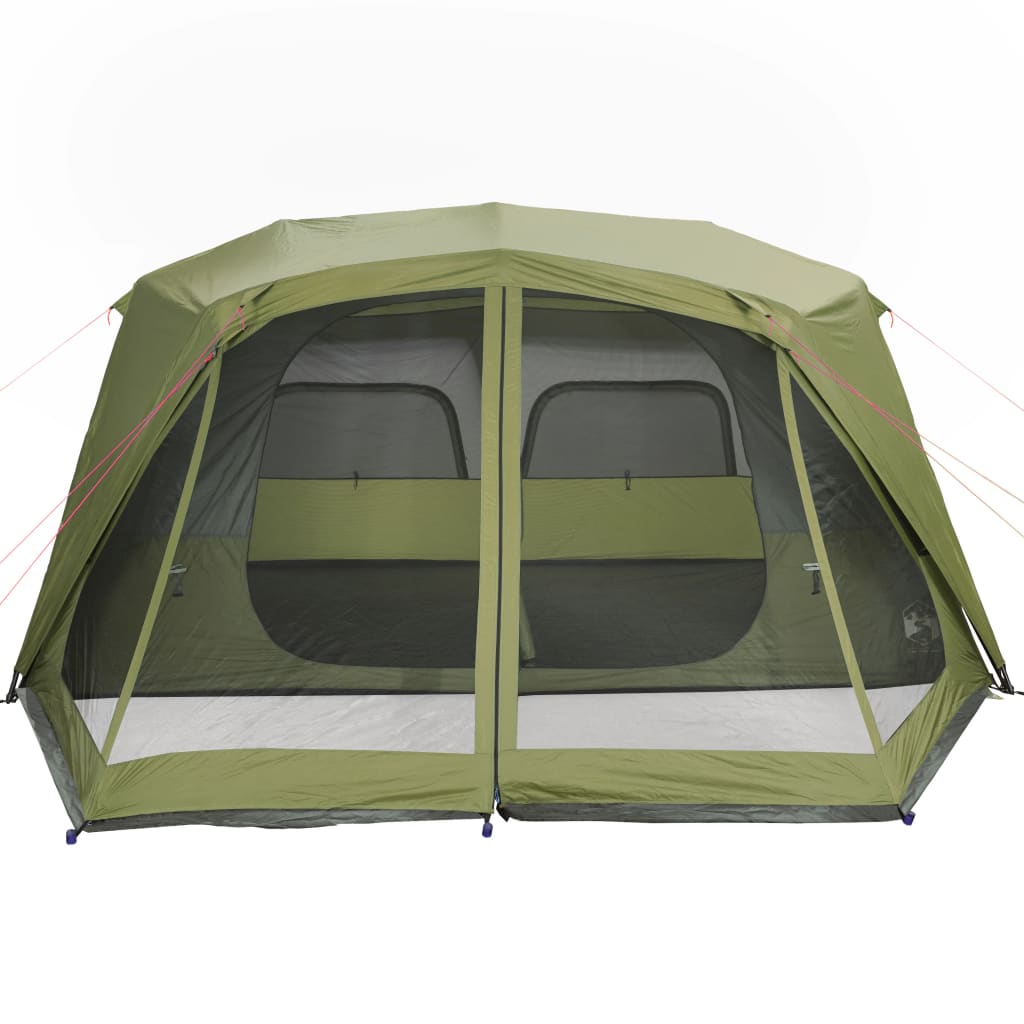 Tenda Campeggio 10 Persone Blu Rilascio Rapido Impermeabile 94289