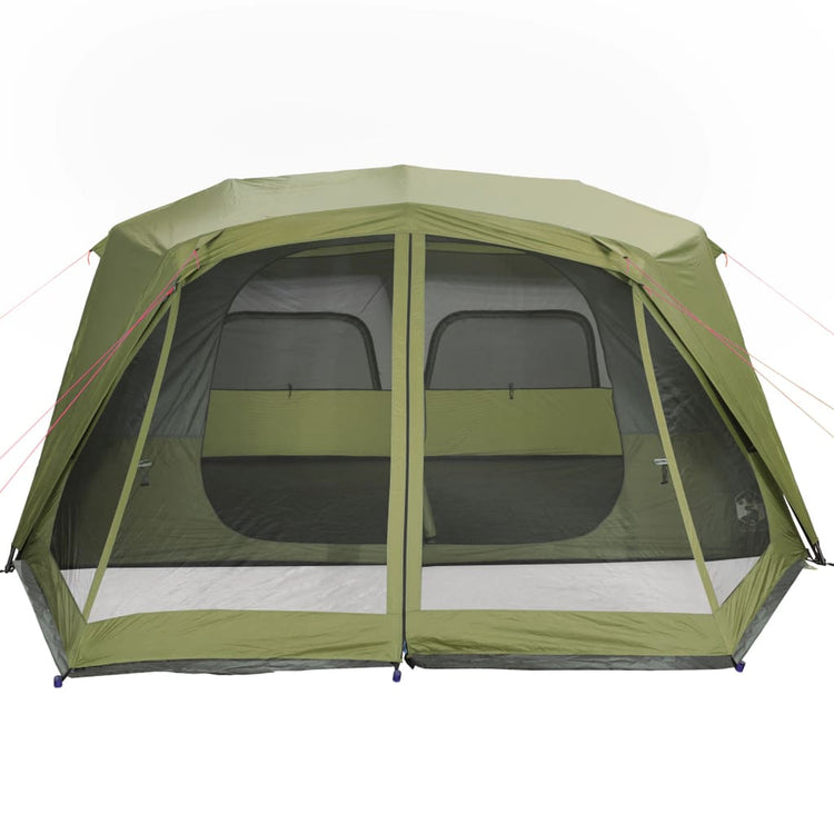 Tenda da Campeggio 10 Persone Verde 443x437x229 cm 94289