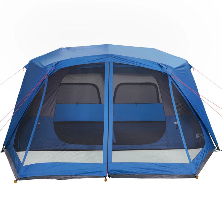 Tenda da Campeggio 10 Persone Blu 443x437x229 cm 94290