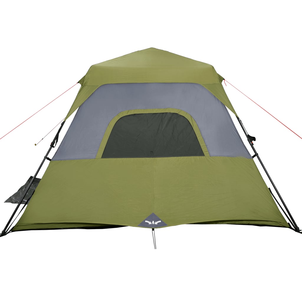 Tenda da Campeggio 6 Persone Verde 344x282x192 cm 94295