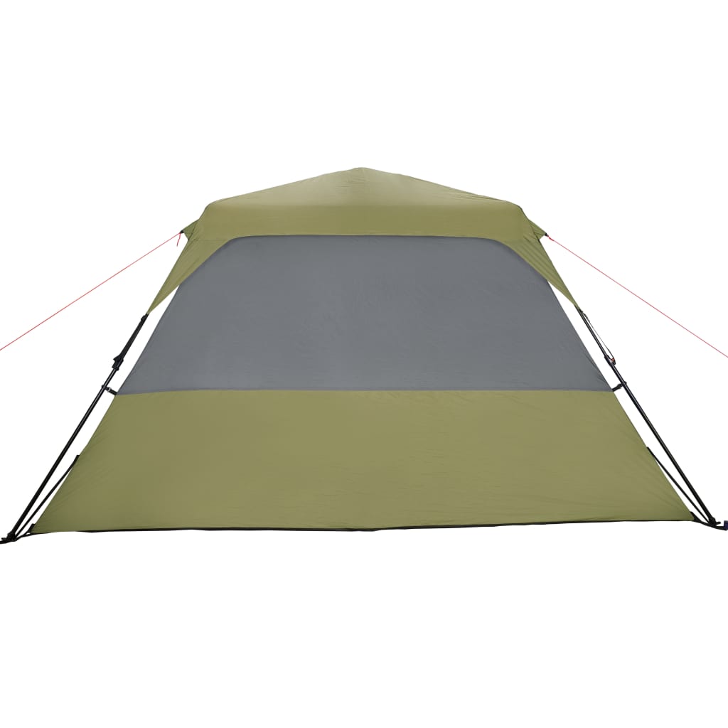 Tenda da Campeggio 6 Persone Verde 344x282x192 cm 94295