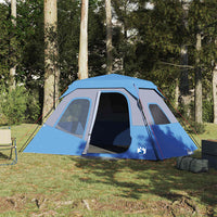 Tenda da Campeggio 6 Persone Verde 344x282x192 cm 94295