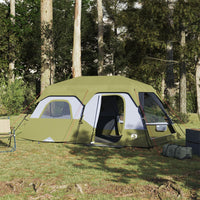 Tenda da Campeggio 9 Persone Verde 441x288x217 cm 94298