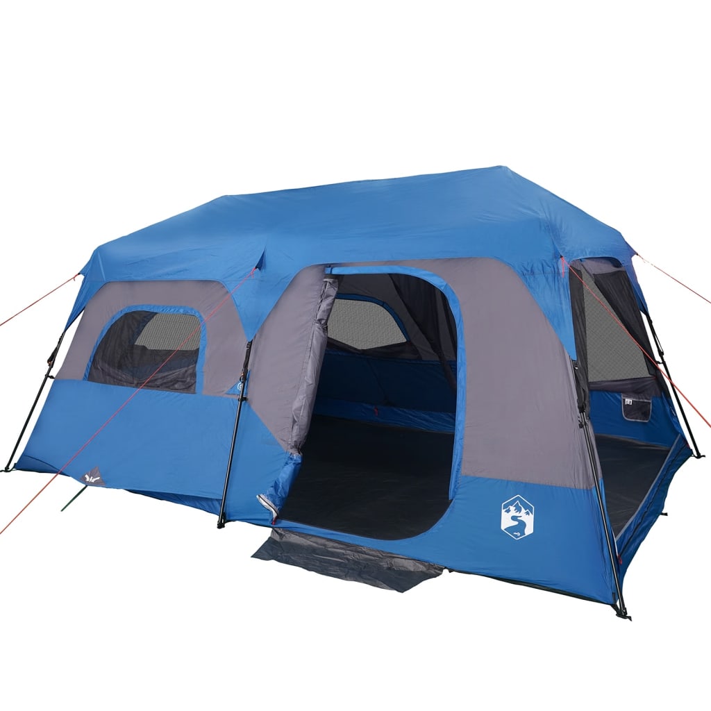 Tenda da Campeggio 9 Persone Blu 441x288x217 cm 94299