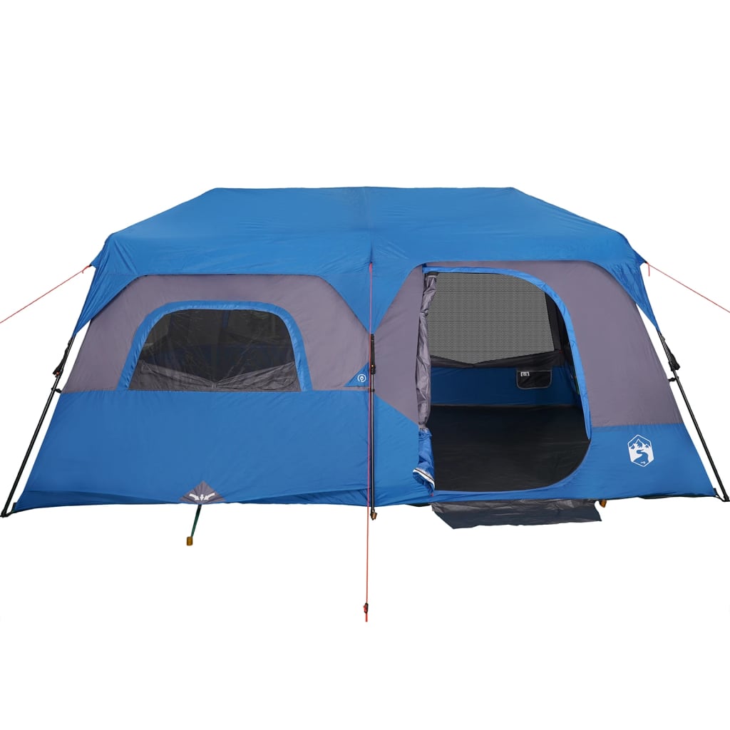 Tenda da Campeggio 9 Persone Blu 441x288x217 cm 94299