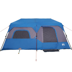 Tenda da Campeggio 9 Persone Blu 441x288x217 cm 94299