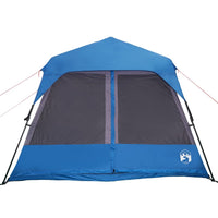 Tenda da Campeggio 9 Persone Blu 441x288x217 cm 94299